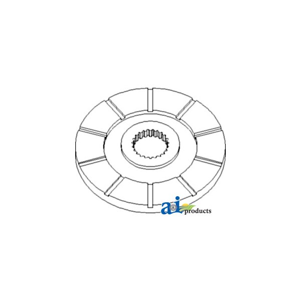 Disc, Brake 8" x8" x0.5"